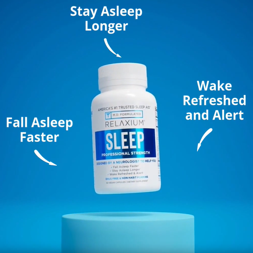 Relaxium® | Drug Free Sleep Supplement